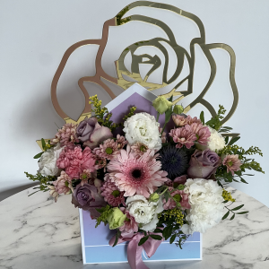 aranjament cutie flori ploiesti